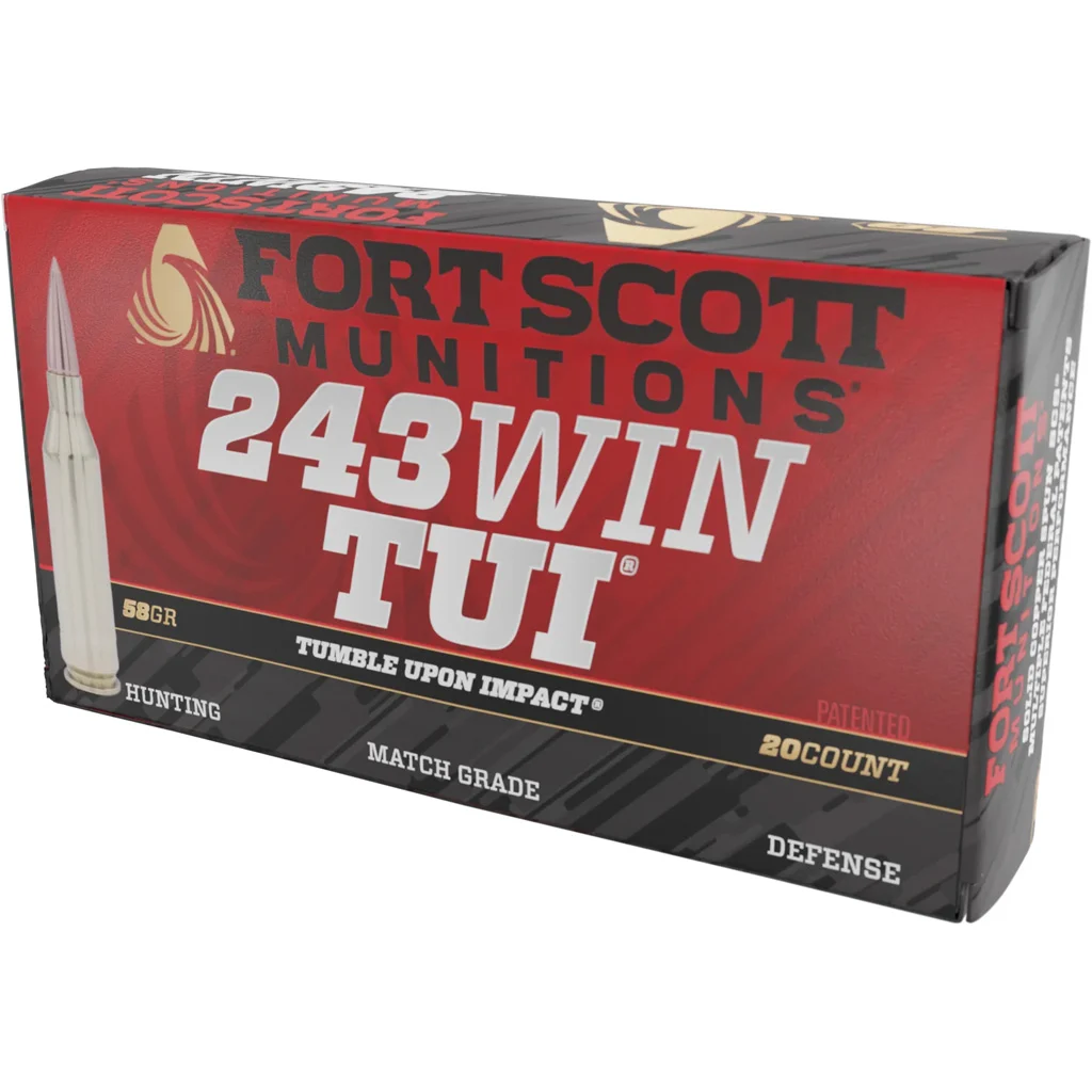 Fort-Scott .243 Winchester 58gr Brass – 20rd
