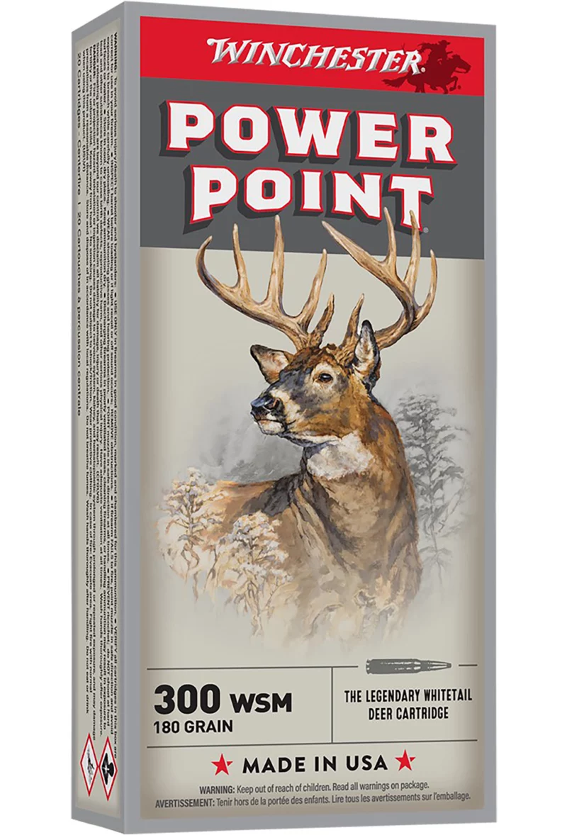 Winchester .300 WSM 180gr Brass – 20rd