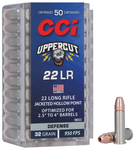 Cci .22 LR 32gr JHP Brass – 50rd