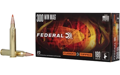 Fusion .300 Win Mag 180gr BONDED Brass – 20rd