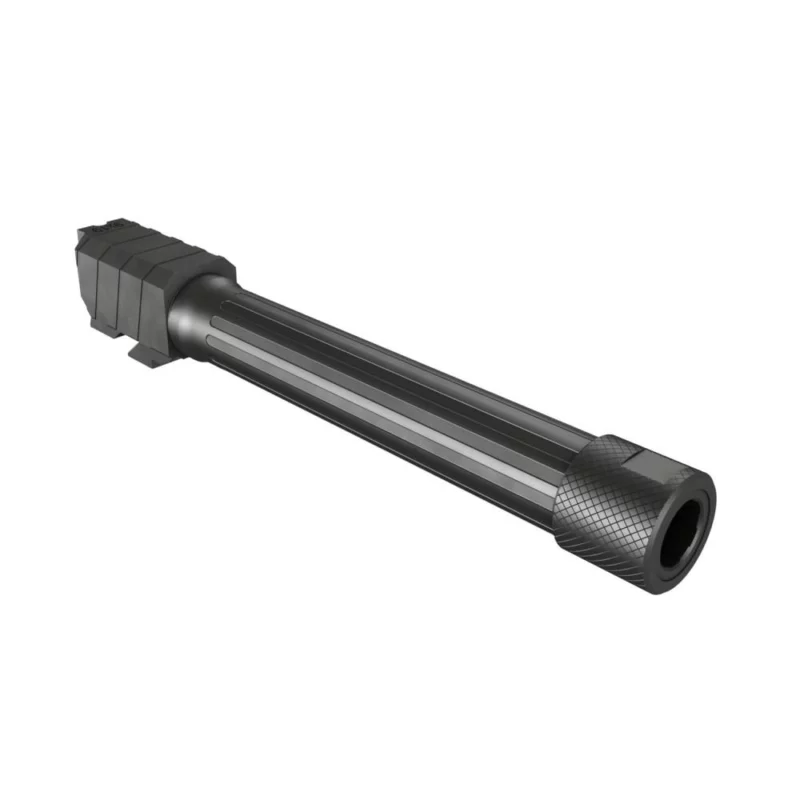 Canik Full Size Fluted Threaded Barrel for Canik Handguns Black
