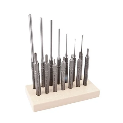 Premium Roll Pin Punch Bench Set